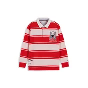 TOMMY HILFIGER Majica PEANUTS rdeča/pastelno rdeča/črna/off-bela