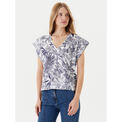 UNITED COLORS OF BENETTON Majica modra/bela
