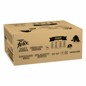 Jumbopack Felix Tasty Shreds vrecice 80 x 80 g - Miješani izbor