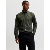 JACK & JONES Srajca JJJOE temno zelena