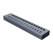 Orico BT2U3-16AB hub z 16 stikami USB-A - siv