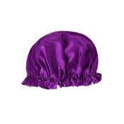 INF Kapa za spanje iz 100 % svile Mulberry za ženske, mehka nočna kapa za spanje Purple L, (21638874)