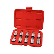 Set nasadnih ključeva, 10 kom., Allen, 1/2x55 mm (HEX 3-4-5-6-7-8-10-12-14-17), CrV/S2