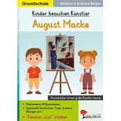 Kinder besuchen Künstler / August Macke
