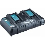 Makita DC18RD hitri polnilnik, 14.4-18V, za dva akumulatorja