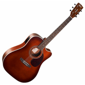 Cort MR500E Brown Burst Elektroakustična dreadnought