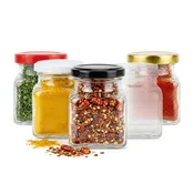 shumee 5X kozarec 120 ml za začimbe, sladice, zelišča, med, poročno darilo + pokrov FI53
