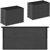 shumee Plastični čebelji okvir s kačami 483 x 232 mm - 20 kosov