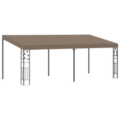 Zidna sjenica 6 x 3 x 2,5 m smede-siva
