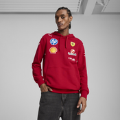 Mens Puma Scuderia Ferrari HP 2025 Team Hoodie, Red, Size L, Clothing