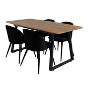 jedilnica set Dallas 3861 76x85x160cm
