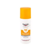Eucerin Sun Protection Photoaging Control Face Sun Fluid SPF50 emulzija za zaščito pred soncem za kožo nagnjeno k alergijam 50 ml za ženske