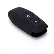 888 CAR ACCESSORIES Silikonska navlaka za ključeve crna Ford