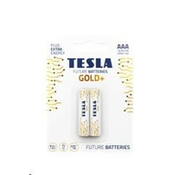 TESLA BATERIJE AAA GOLD+ (LR03 / BLISTER FOLIJA 2 KOM)