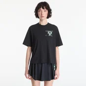 Majice Nike Swift Womens Dri-FIT Running T-Shirt Black/ No/ Illusion Green M