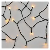 Emos LED božična veriga, 12 m, zunanja in notranja, vintage, časovnik