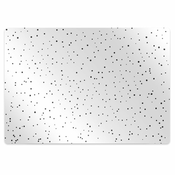 Decormat Podloga za zaščito tal Chaotic dots 140x100 cm 15 cm