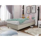 Boxspring krevet ZS8, Boja: Manila 02, Područje za spavanje: 90 x 200 cm