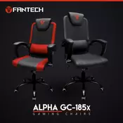 ALPHA Stolica Gaming Fantech GC-185X crna