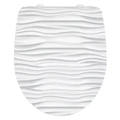 Schütte WC deska WHITE WAVE | Duroplast HG, Soft Close