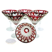 Marika Kozarci za martini Ruby Crystal 170 ml francoski
