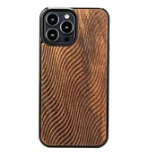 shumee Lesen ovitek za iPhone 13 Pro Max, valovi Merbau