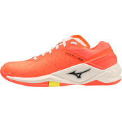 Muške tenisice za badminton/skvoš Mizuno Wave Stealth Neo - neon flame/black/bol