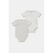Bombažen body za dojenčka Emporio Armani 2-pack