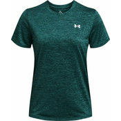 Under Armour Womens Tech SSC- Twist Hydro Teal/Coastal Teal/White S Fitnes majica