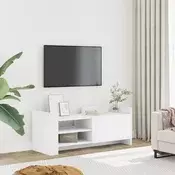 TV ormaric bijeli 100 x 35 x 40 cm od konstruiranog drva