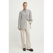 Srajca Day Birger et Mikkelsen Tan - Daily Classic Stripe RD ženska, DAY65243312