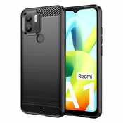 Futrola Carbon Shield TPU za Xiaomi Redmi A1 Plus - Crna KP24528