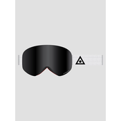 Ashbury Sonic White Triangle (+Bonus Lens) Smucarska OČALA dark smoke lens / yellow