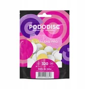 Staleks beli pododisc premazi Soft Base L 320 grit 50 kosov