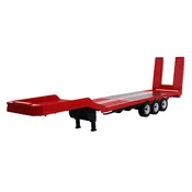 Amewi 22742 Prikolica za RC traktor, 1:18, rdeča, plastika, z LED lučjo