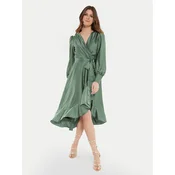 Swing Koktel haljina 5AE29200 Zelena Relaxed Fit