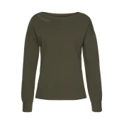 BENCH Sweater majica  tamno zelena