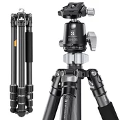 K&F 1.7m Carbon Tripod/36mm Metal Ball Head X284C4+BH-36