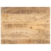 Vidaxl Mizna plošča iz trdnega mangovega lesa 25-27 mm 90x60 cm