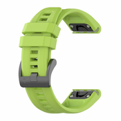 BStrap Silicone Carson pašček za Garmin Fenix 5x / 5x Plus / 6x / 6x Pro / 7x / 8 51mm, fruit green
