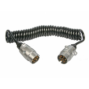 MULTIPA Priključni kabel spirala 2x7-pin, 7x1 mm,