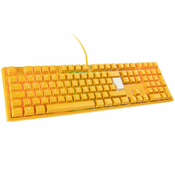 Ducky One 3 Yellow Gaming Tastatur, RGB LED - MX-Silent-Red DKON2108ST-SDEPDYDYYYC1