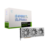 MSI GeForce RTX 4070 Ti Super 16G GAMING X SLIM WHITE – 16GB GDDR6X, 1x HDMI, 3x DP