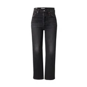LEVIS  Kavbojke Ribcage črn denim