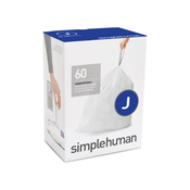 SimpleHuman CW0259 J-tip vrece za kante za smece (60 kom)