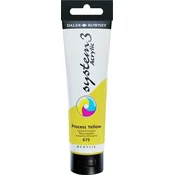Daler Rowney System3 Akrilna barva Process Yellow 150 ml 1 kos