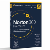 NORTON NORTON 360 Premium Anti-Virus 10 naprav 1 leto, (21741106)