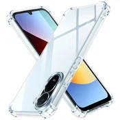 Techsuit Shockproof Clear Silicone prozirna maskica otporna na udarce za Xiaomi Redmi A7 Pro 4G