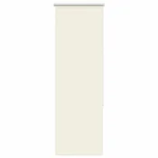 Vidaxl Zatemnitvena rolo senčila umazano bela 45x130 cm, širina blaga 40,7 cm, poliester