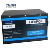 TelitPower 48V 50Ah TPB-LFP48050 LiFePO4 akumulator u metalnom kucištu II verzija ( P-2193 )